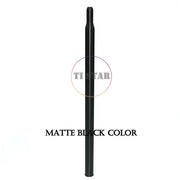 A single, straight Brompton Titanium Seatpost – Multicolour Edition by FOLDRIO stands vertically against a white background, with "MULTICOLOUR EDITION" displayed below.